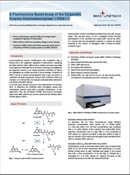 A Fluorescence Based Assay of the Epigenetic Enzyme Histonedeacetylase 1 (HDAC1)